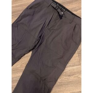 Prana Mens Gray Cargo Hiking Outdoor Pants Size 36W x 30L Gorpcore